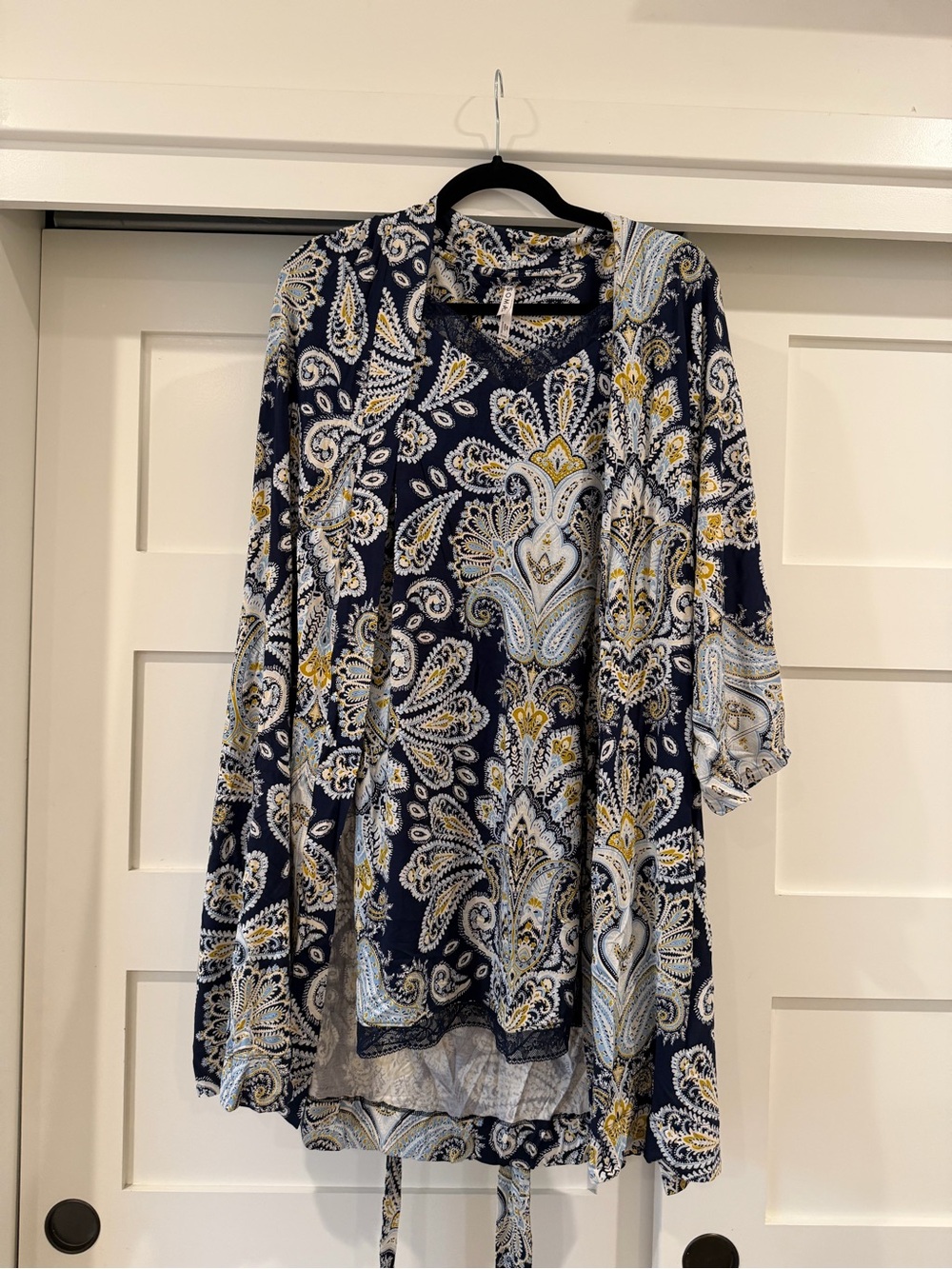 NWT SOMA COOL NIGHTS Kimono chemise and robe set